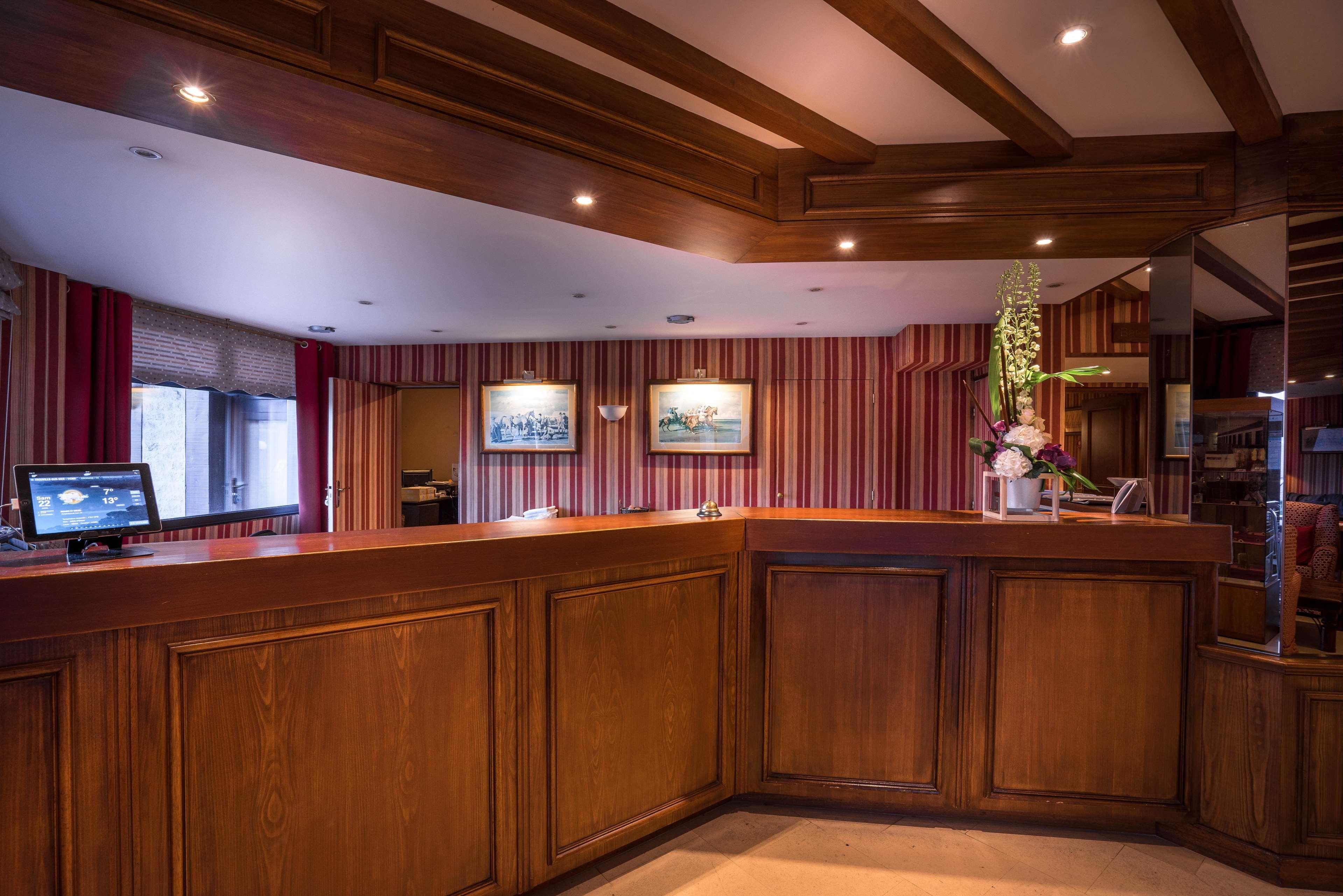 Best Western Plus Hostellerie Du Vallon Trouville-sur-Mer Exterior foto