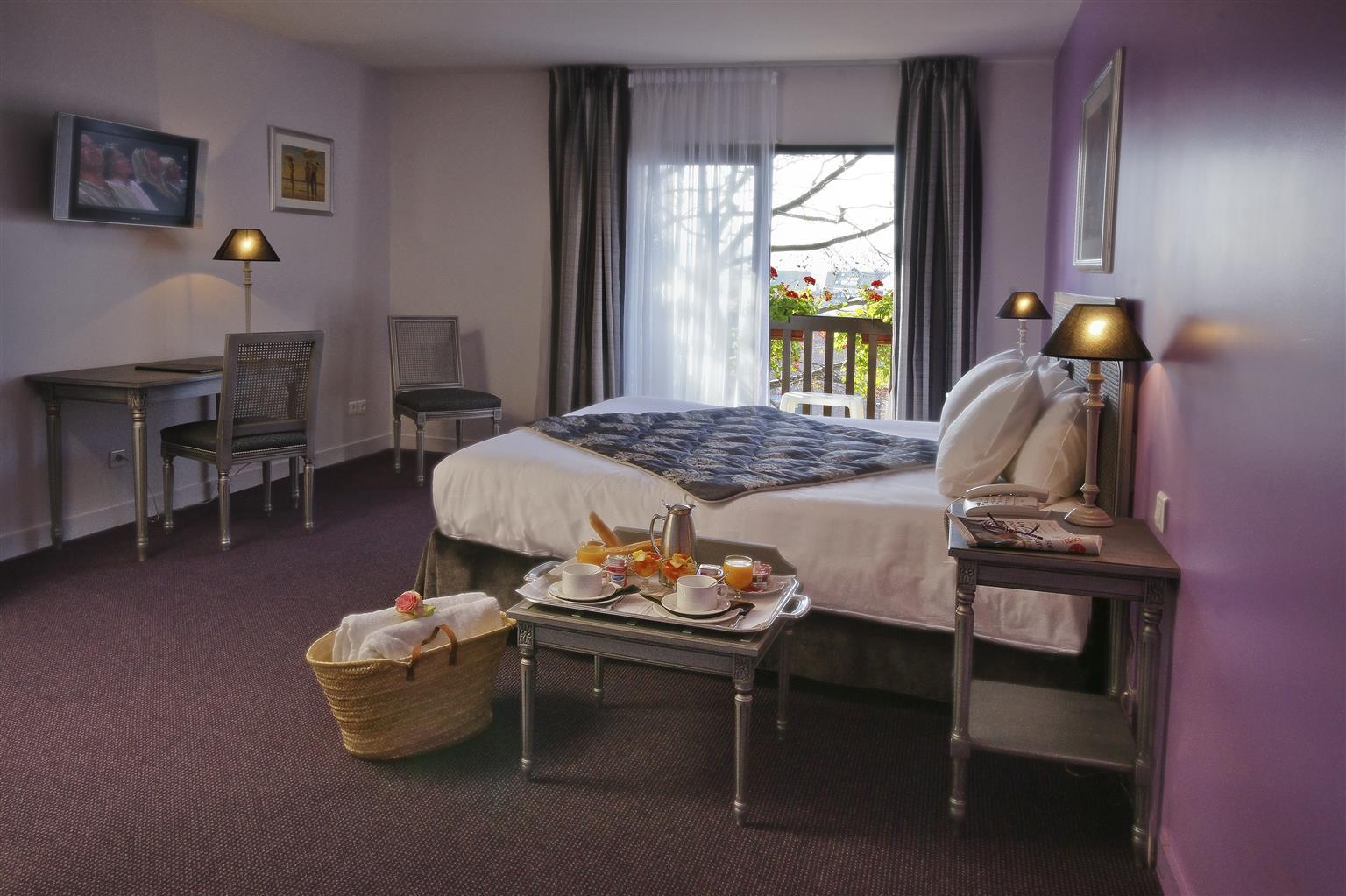 Best Western Plus Hostellerie Du Vallon Trouville-sur-Mer Exterior foto